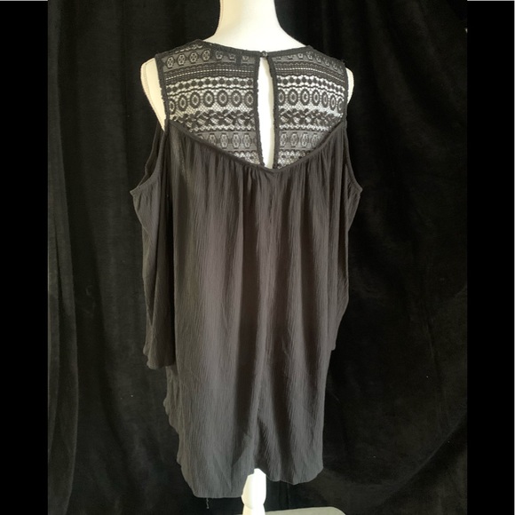 Black BOHO Top - Picture 6 of 10